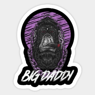 Big Daddy - Hiphop/Trap music Sticker